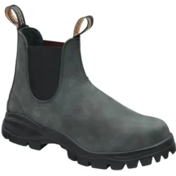 Blundstone Mens Larger Sizes | Boots<Leather Chelsea Boots - 2238 - Rustic Black