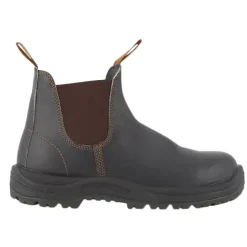 Blundstone Workwear | Boots<Leather Steel Cap Safety Dealer Boots - 192 - Stout Brown