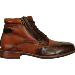 Bugatti Boots<Ankle Boots - 311-AH630 - Brown/Tan
