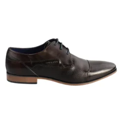 Bugatti Mens Larger Sizes | Shoes<Mens Dress Shoes - 311-42010 - Brown