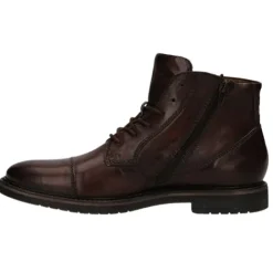 Bugatti Boots<Men's Laced Ankle Boots - 331-8373A - Brown