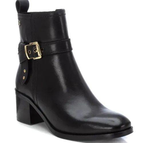 Carmela Boots<Block Heeled Ankle Boots - 161735 - Black