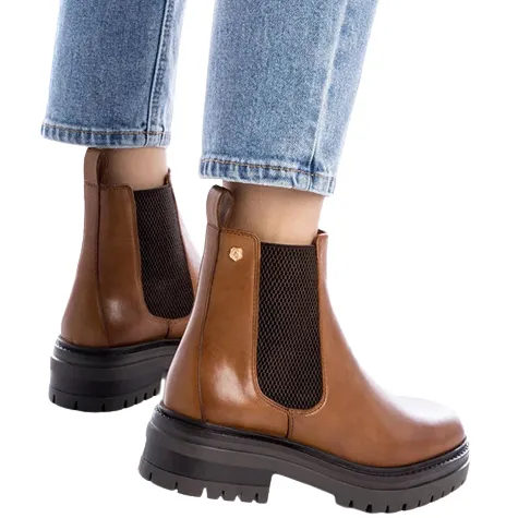 Carmela Boots<Ladies Chelsea Boots - 161781 - Tan