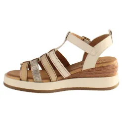 Carmela Sandals<Ladies Wedge Sandals - 161607 - Beige