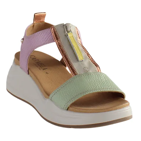Carmela Sandals<Ladies Wedge Sandals - 161550 - Aqua