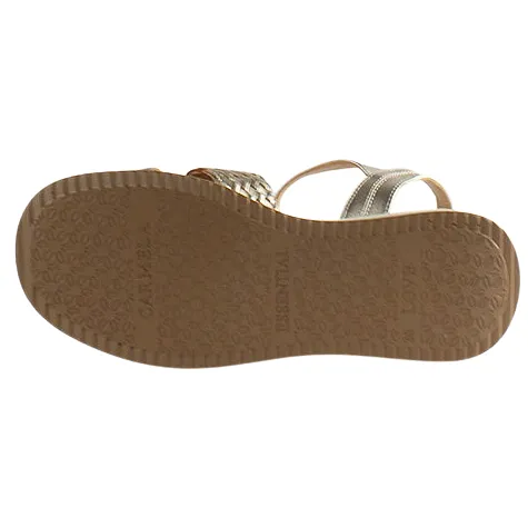 Carmela Sandals<Ladies Wedge Sandals - 161391 - Gold