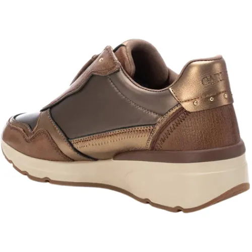 Carmela Trainers<Ladies Wedge Trainers - 161830 - Taupe