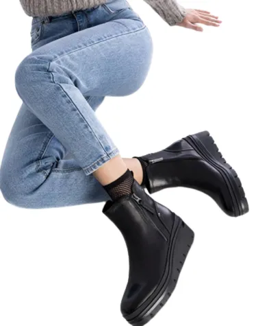 Carmela Boots<Wedge Ankle Boots - 162009 - Black