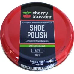 Bama Shoecare Shoe Care<Cherry Blossom Matt Shoe Polish- 40g-Navy