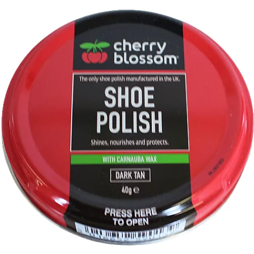 Bama Shoecare Shoe Care<Cherry Blossom Matt Shoe Polish- 40g-Dark Tan