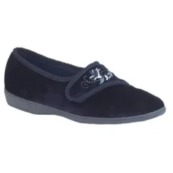 Cipriata Slippers<Velcro Slippers - Jolene - Navy