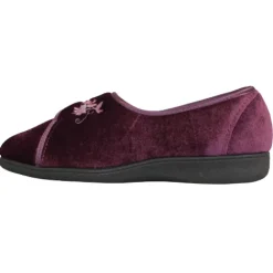 Cipriata Slippers<Velcro Slippers - Jolene - Burgundy