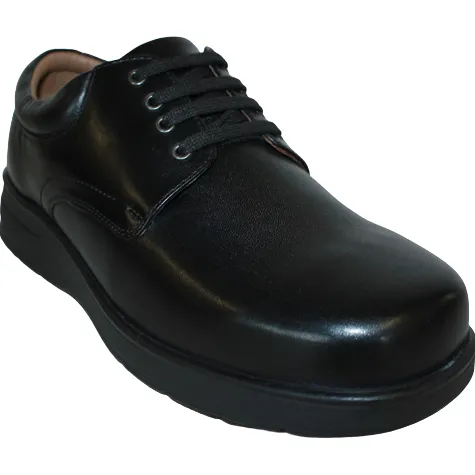 Db Shoes Mens Wide Fitting | Shoes<DB 6V Extra Wide Fit Shoes - Bob - Black