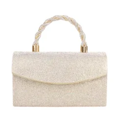 Dr. Bear Bags<Dressy Clutch Bag - GA05A - Light Gold