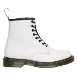 Dr. Martens Boots | Boots<Dr Martens - 1460 8 Eye Boots - White Smooth Leather