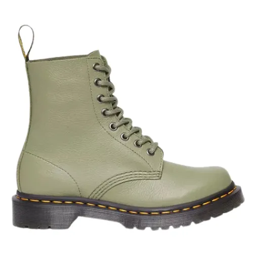 Dr. Martens Boots<8 Eyelet Boots - 1460 Pascal - Olive