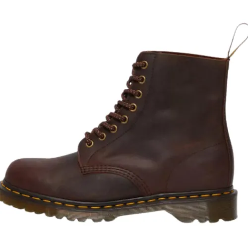 Dr. Martens Boots | Boots<8 Eyelet Boots - Pascal 1460 - Brown
