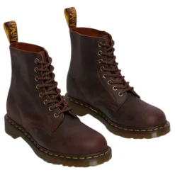 Dr. Martens Boots | Boots<8 Eyelet Boots - Pascal 1460 - Brown