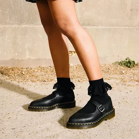 Dr. Martens Shoes<Mary Jane Shoes - Elphie - Black