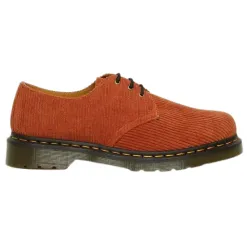 Dr. Martens Shoes<Corduroy Men's Shoes - 1461 - Tan/Orange