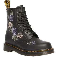 Dr. Martens Boots<Ladies 8 Eyelet Boots - 1460 Vonda - Black