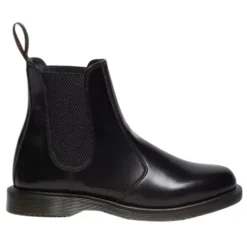 Dr. Martens Boots<Ladies Leather Chelsea Boots - Flora - Black