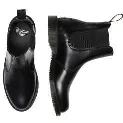 Dr. Martens Boots<Ladies Leather Chelsea Boots - Flora - Black