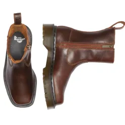 Dr. Martens Boots<Ladies Ankle Boots - Amaayah Lo - Brown