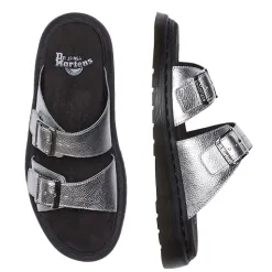 Dr. Martens Sandals<Ladies Mules - Josef - Silver