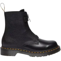Dr. Martens Boots<Ladies Zip Front Boots - 1460 Pascal - Black