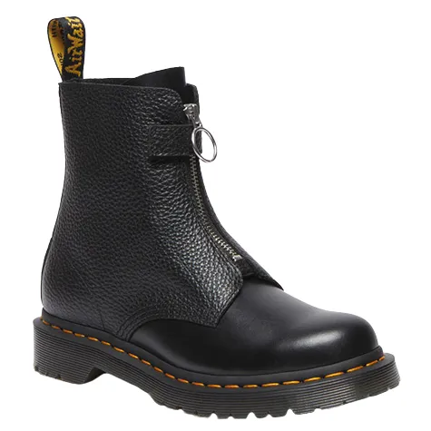 Dr. Martens Boots<Ladies Zip Front Boots - 1460 Pascal - Black
