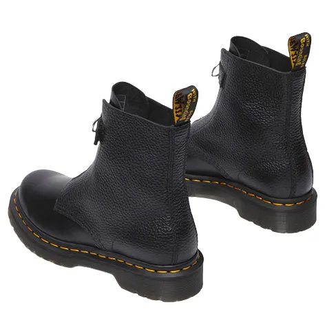 Dr. Martens Boots<Ladies Zip Front Boots - 1460 Pascal - Black