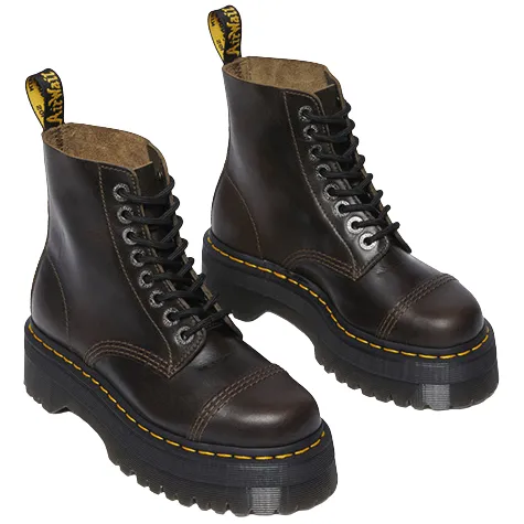 Dr. Martens Ladies Larger Sizes | Boots<Platform Boots - Sinclair - Taupe