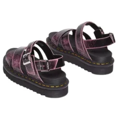 Dr. Martens Sandals<Platform Sandals - Voss-11 - Black /Pink