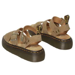 Dr. Martens Sandals<Quad Sandals - Gryphon - Tan Nubuck