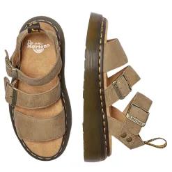 Dr. Martens Sandals<Quad Sandals - Gryphon - Tan Nubuck