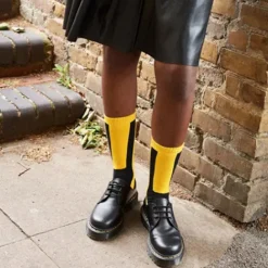 Dr. Martens Socks<Socks -Yellow/Black