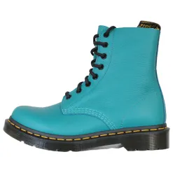 Dr. Martens Boots<Soft leather 8 Eyelet Boots -1460 Pascal-Teal