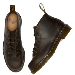 Dr. Martens Boots | Boots<Dr Martens Unisex Boots - Church Vintage - Dark Brown