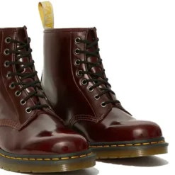 Dr. Martens Boots<Vegan 8 Eye Boots - 1460 - Cherry Red