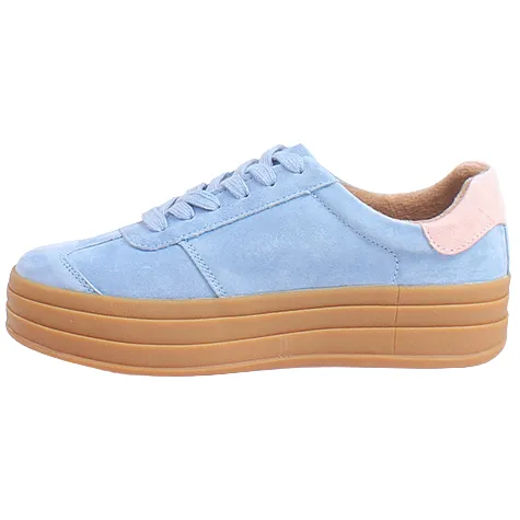 Drilleys Trainers<Ladies Platform Trainers - Sixty Eight - Blue