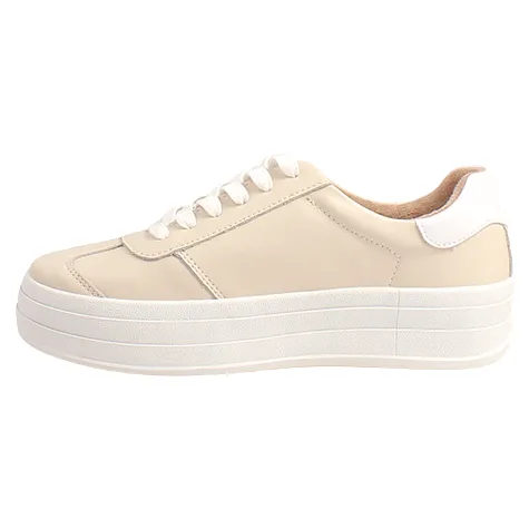 Drilleys Trainers<Ladies Platform Trainers - Sixty Eight - Beige / Cheetah