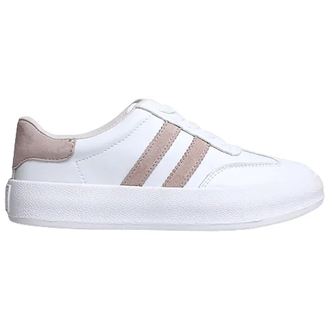Drilleys Trainers<Ladies Trainers - Fifty - White/Brown