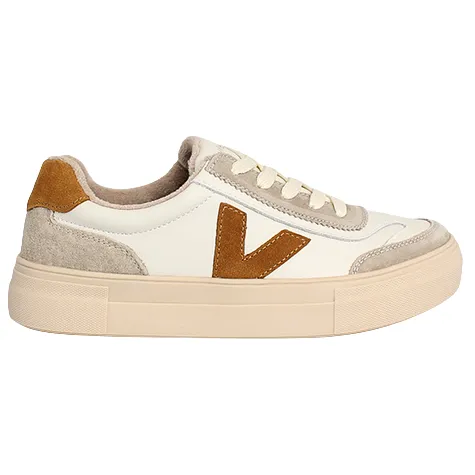 Drilleys Trainers<Ladies Trainers - Eighty - Oatmeal Rust