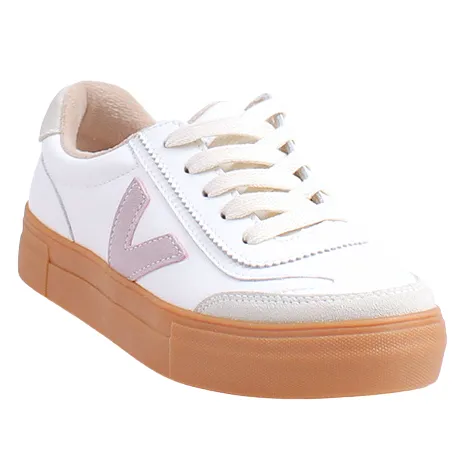 Drilleys Trainers<Ladies Trainers - Eighty - White / Mauve