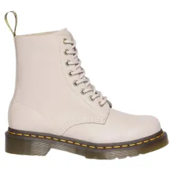 Dr. Martens Ladies Larger Sizes | Boots<Dr.Martens 8 Eye Boots - Pascal 1460 - Taupe