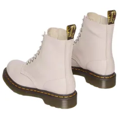 Dr. Martens Ladies Larger Sizes | Boots<Dr.Martens 8 Eye Boots - Pascal 1460 - Taupe