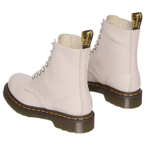 Dr. Martens Ladies Larger Sizes | Boots<Dr.Martens 8 Eye Boots - Pascal 1460 - Taupe