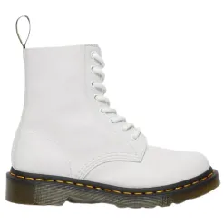 Dr. Martens Boots<Dr.Martens 8 Eyelet Boots - Pascal - White Leather