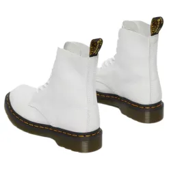 Dr. Martens Boots<Dr.Martens 8 Eyelet Boots - Pascal - White Leather